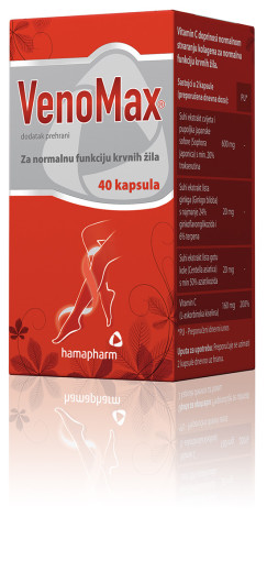 VenoMax, kapsule, 40 kapsul