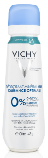 Vichy Deo Mineralni 48-ur sprej, 100 ml Vichy Deo Mineralni 48-ur sprej, 100 ml