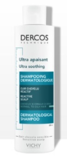Vichy Dercos, pomirjujoč šampon za normalne do mastne lase, 200 ml Vichy Dercos, pomirjujoč šampon za normalne do mastne lase, 200 ml