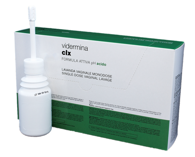 Vidermina CLX raztopina za vaginalno izpiranje, 5 x 140 ml