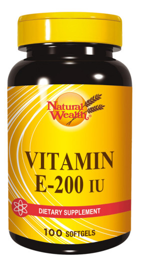 Natural Wealth Vitamin E 200 i.e., 100 kapsul Natural Wealth Vitamin E 200 i.e., 100 kapsul