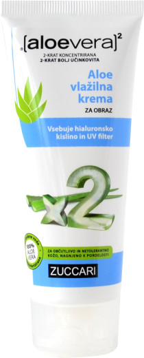 Aloe Vera X2, Aloe vlažilna krema, 50 ml Aloe Vera X2, Aloe vlažilna krema, 50 ml
