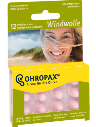 Ohropax, volneni ušesni čepki - 6 parov