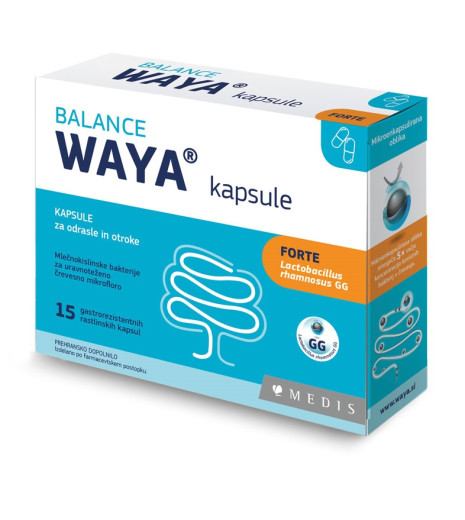 Waya Forte Balance, 15 kapsul Waya Forte Balance, 15 kapsul