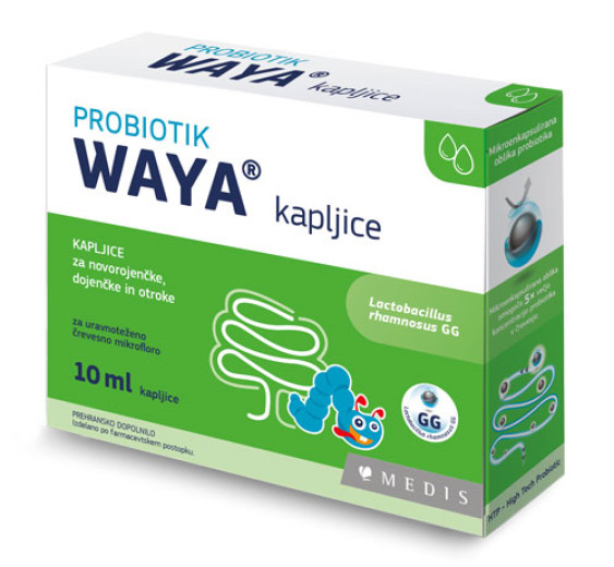 Waya kapljice za novorojenčke, dojenčke in otroke, 10 ml Waya kapljice za novorojenčke, dojenčke in otroke, 10 ml