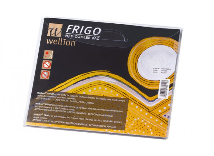 Wellion Frigo XXL hladilna torbica, 1 kos Wellion Frigo XXL hladilna torbica, 1 kos
