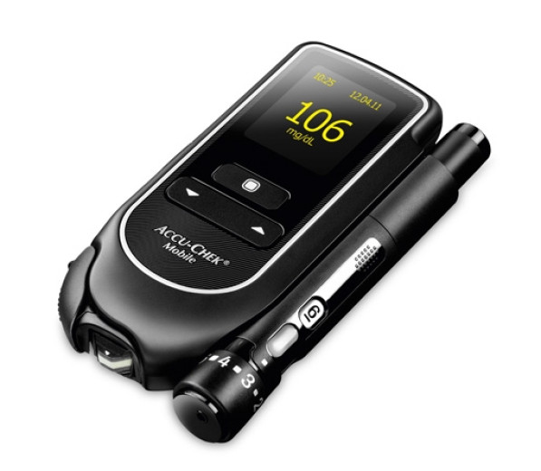 Accu-Chek Mobile, merilec glukoze v krvi Accu-Chek Mobile, merilec glukoze v krvi