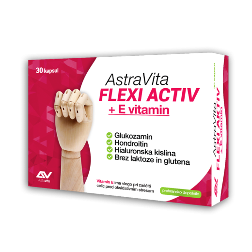 AstraVita Flexi Activ + E vitamin, 30 kapsul AstraVita Flexi Activ + E vitamin, 30 kapsul