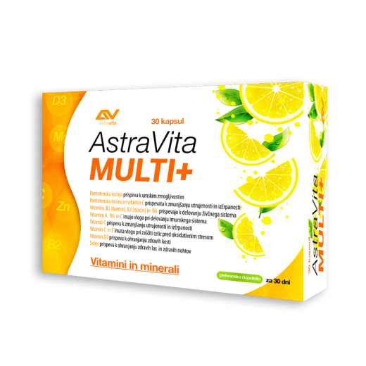 AstraVita Multi+, 30 kapsul AstraVita Multi+, 30 kapsul