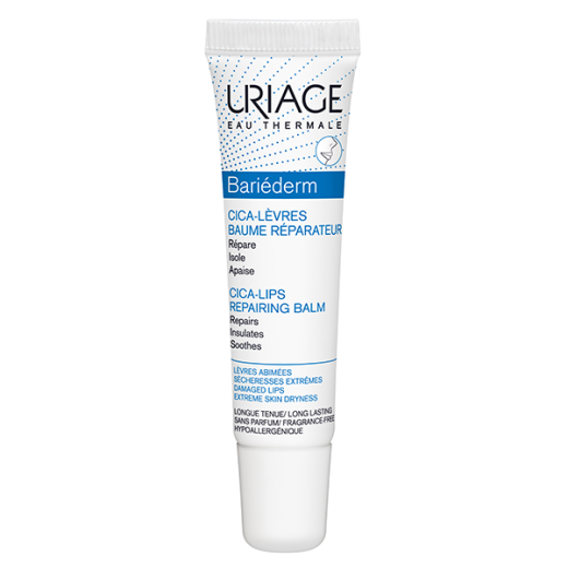Uriage Bariederm Cica balzam za ustnice, 15 ml Uriage Bariederm Cica balzam za ustnice, 15 ml