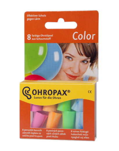 Ohropax Colorplux, barvni ušesni čepki - 4 pari Ohropax Colorplux, barvni ušesni čepki - 4 pari