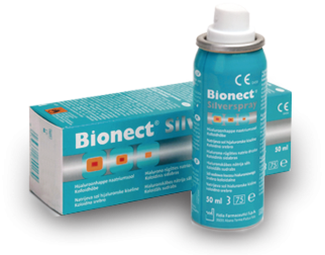Bionect Silverspray, pršilo 4 g, 50 ml Bionect Silverspray, pršilo 4 g, 50 ml