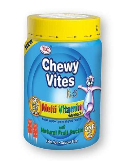 Chewy Vites Kids Multi Vitamin, 60 žvečjivih medvedkov