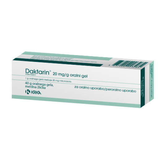 Daktarin 20 mg/g, oralni gel, 40 g Daktarin 20 mg/g, oralni gel, 40 g