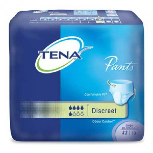 Tena Pants Discreet (L), 10 kosov
