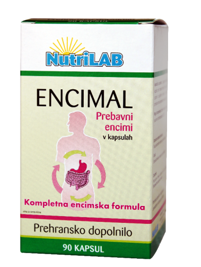 Nutrilab Encimal, 90 kapsul Nutrilab Encimal, 90 kapsul