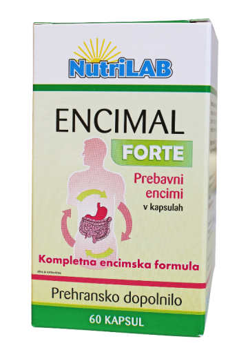 Nutrilab Encimal Forte, 60 kapsul Nutrilab Encimal Forte, 60 kapsul
