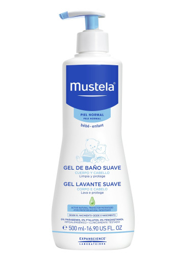 Mustela Nežni gel za umivanje, 500 ml