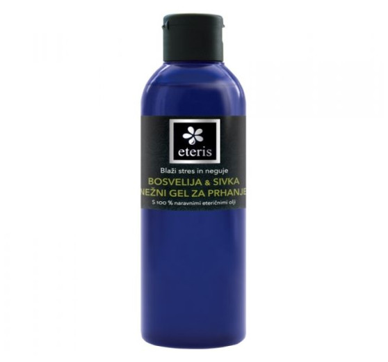Eteris Gel za prhanje - bosvelija in sivka, 200 ml Eteris Gel za prhanje - bosvelija in sivka, 200 ml