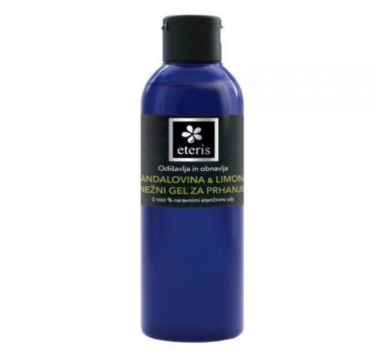Eteris Gel za prhanje - sandalovina in limona, 200 ml Eteris Gel za prhanje - sandalovina in limona, 200 ml