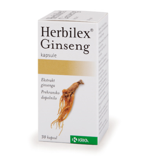 Herbilex Ginseng, 30 kapsul Herbilex Ginseng, 30 kapsul
