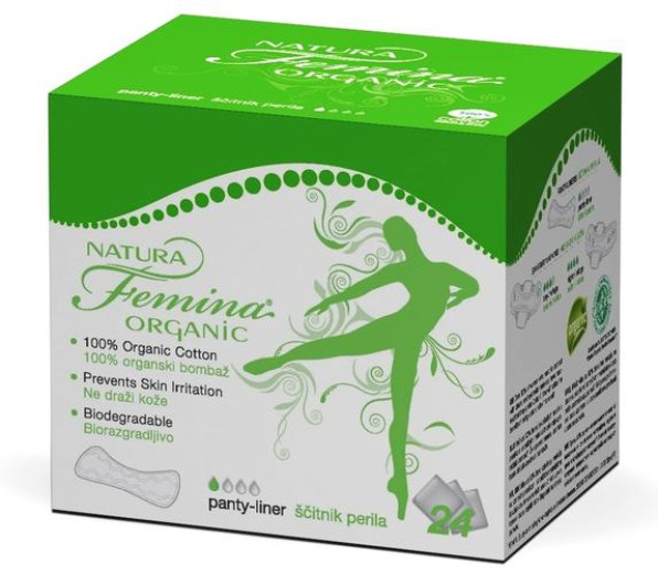 Natura Femina Organic higienski vložki ščitniki perila Natura Femina Organic higienski vložki ščitniki perila