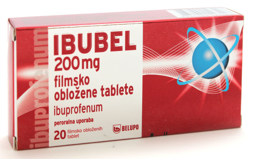 Ibubel 200 mg, 20 filmsko obloženih tablet Ibubel 200 mg, 20 filmsko obloženih tablet