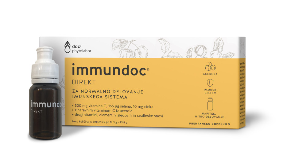 Immundoc Direkt napitek, 6 x 12,3 g Immundoc Direkt napitek, 6 x 12,3 g
