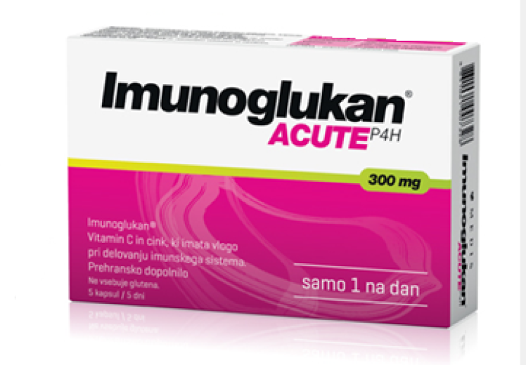 Imunoglukan P4H Acute, 5 kapsul Imunoglukan P4H Acute, 5 kapsul