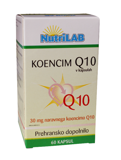Nutrilab Koencim Q10 30 mg, 60 kapsul