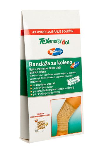 Texenergy, bandaža za koleno - velikost M Texenergy, bandaža za koleno - velikost M
