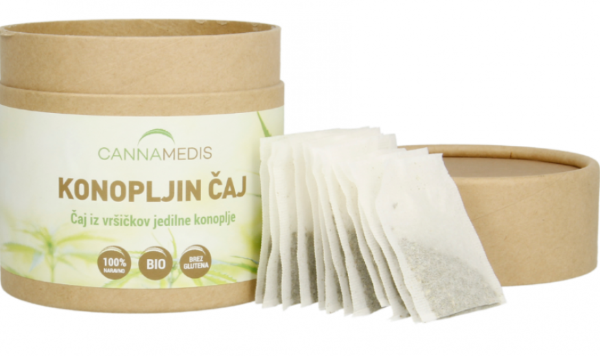 Cannamedis, Konopljin čaj, 60 filter vrečk