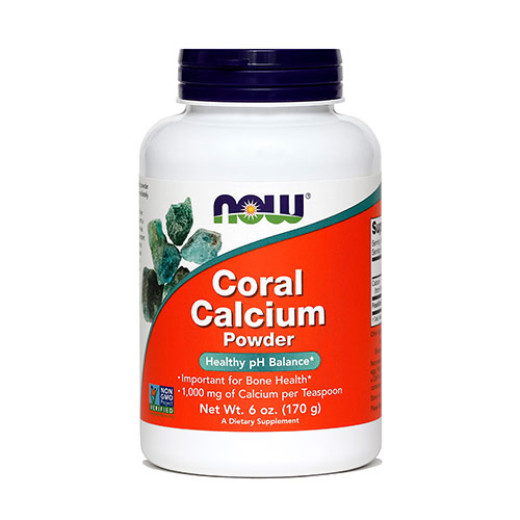 NOW Koralni kalcij v prahu, 170 mg NOW Koralni kalcij v prahu, 170 mg