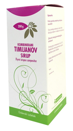 Kombinirani timijanov sirup, 200 g Kombinirani timijanov sirup, 200 g