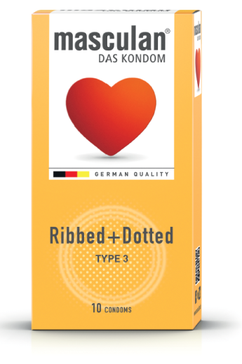 Masculan Drobnozrnat in rebrast, preservativi, 10 kosov Masculan Drobnozrnat in rebrast, preservativi, 10 kosov