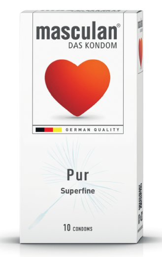 Masculan Pur, preservativi, 10 kosov