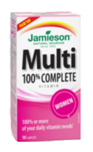 Jamieson Multivitamini in Minerali za ženske, 90 tablet