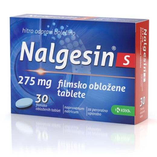 Nalgesin S 275 mg, 30 filmsko obloženih tablet Nalgesin S 275 mg, 30 filmsko obloženih tablet
