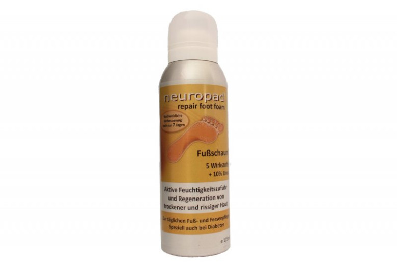 Neuropad pena za obnavljanje kože stopal, 125 ml Neuropad pena za obnavljanje kože stopal, 125 ml