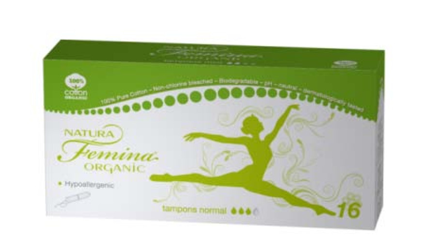 Natura Femina higienski tamponi Organic normal Natura Femina higienski tamponi Organic normal