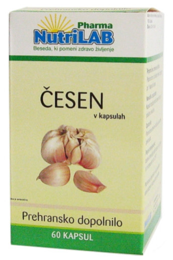 Nutrilab Česen, 60 kapsul