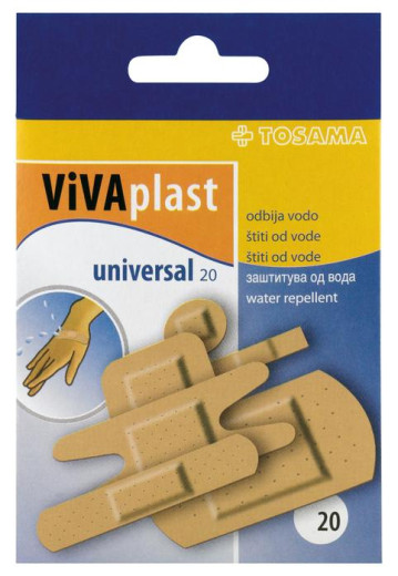 Vivaplast universal obliži, 20 kosov Vivaplast universal obliži, 20 kosov