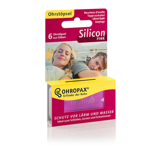 Ohropax Silicon, silikonski ušesni čepki - 3 pari Ohropax Silicon, silikonski ušesni čepki - 3 pari