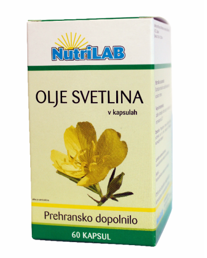 Nutrilab Olje svetlina, 60 kapsul Nutrilab Olje svetlina, 60 kapsul