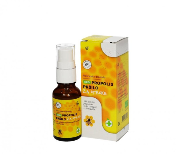 EKO Propolis pršilo za otroke, 20 ml EKO Propolis pršilo za otroke, 20 ml