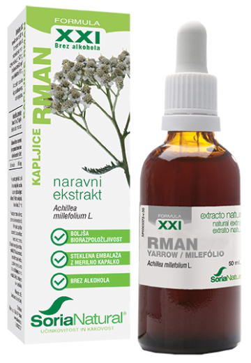 Soria Natural, Rman XXI kapljice, 50 ml Soria Natural, Rman XXI kapljice, 50 ml