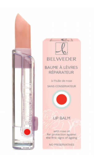 Belweder, balzam za ustnice z oljem vrtnice, 3,5 g Belweder, balzam za ustnice z oljem vrtnice, 3,5 g