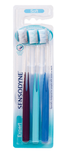 Sensodyne Expert Soft, 3 zobne ščetke