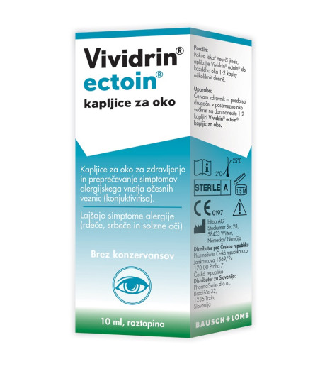 Vividrin ectoin, kapljice za oko, 10 ml Vividrin ectoin, kapljice za oko, 10 ml
