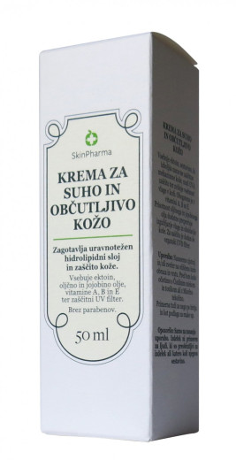 SkinPharma, krema za suho in občutljivo kožo, 50 ml